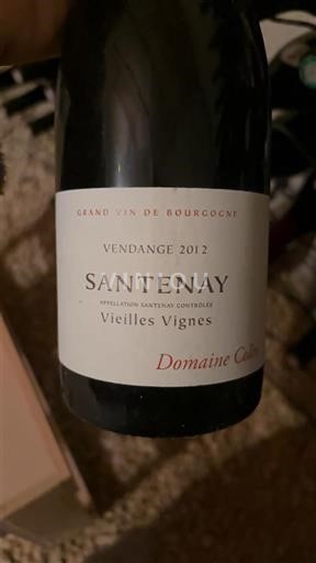 Borgoña Santenay Domaine Colin Vieilles Vignes 2012