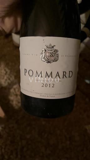 Bourgondië Pommard Inconnu 2012