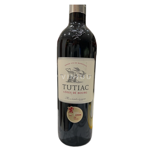 Bordeaux Côtes-de-bourg Tutiac 2019