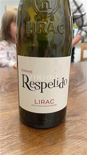 Rhônen laakso Lirac Domaine Respelido 2023