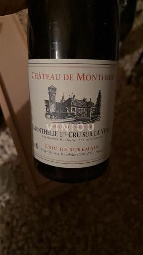 Burgundy Monthélie Premier Cru Château Monthélie Monthélie 1er Cru Sur La Velle Non-Vintage
