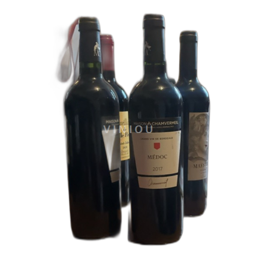 Vin Rouge sec Maison Chamvermeil 2017 France Bordeaux Médoc AOC