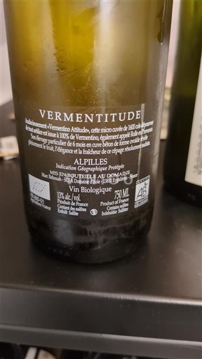 Alpy a Rhonské oblasti Alpilles Altitude Vermentitude 2022