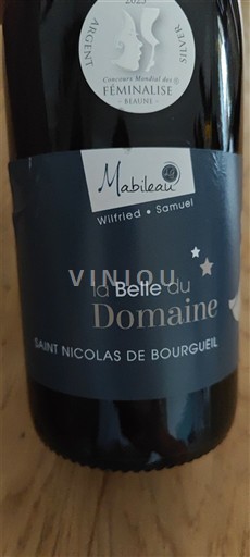 Loire Valley Saint-Nicolas-De-Bourgueil Mabileau La Belle du Domaine 2024