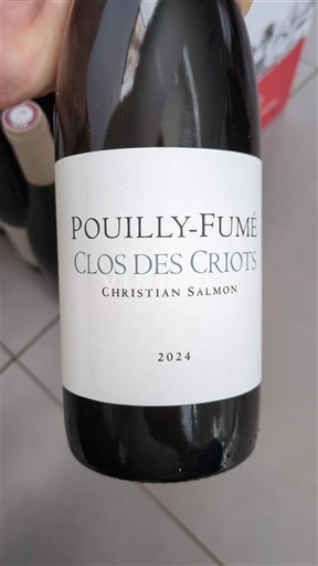 Loiren laakso Pouilly-fumé Christian Salmon Clos des Criots 2024