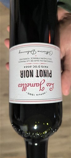 Languedoc y Rosellón País de Oc Les Hautelles Pinot Noir 2024