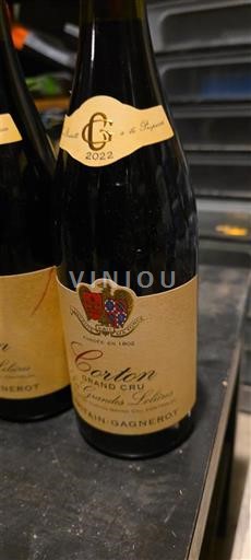 Burgundsko Corton Grand Cru L. Latour, Gagnard-Gagnerot 2022