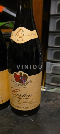 Burgundsko Corton Grand Cru Capitain-Gagnerot Les Moutottes 2022