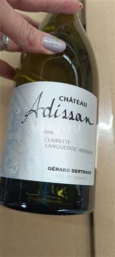 Langvedok Clairette iz Langvedoka Château Adissan 2018