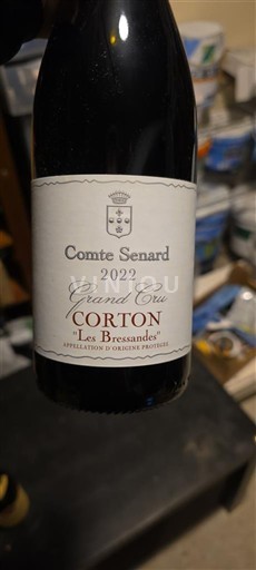Borgoña Corton Grand Cru Comte Senard Les Bressandes 2022