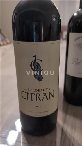 Bordeaux Citran Le Bordeaux de Citran 2015