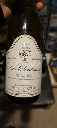 Bourgogne Corton-Charlemagne Grand Cru Domaine Jacob 2022