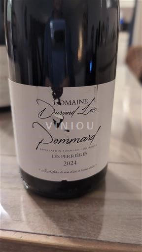 Burgundy Pommard Domaine Durand Loïc Les Perrières 2024