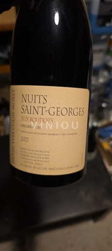 Bourgondië Nuits-saint-georges Premier Cru Pierre-Yves Colin-Morey Aux Boudots 2021