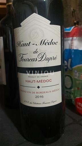 Bordeaux Haut-Médoc Fourcas Dupré 2016