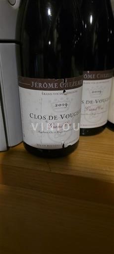 Burgund Clos-de-Vougeot Grand Cru Jérôme Chezeaux 2019