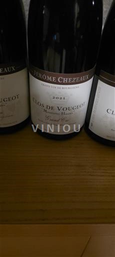 Burgund Clos-de-Vougeot Grand Cru Jérôme Chezeaux 2021
