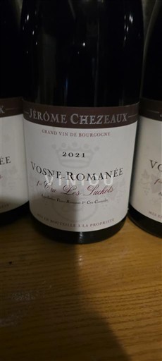 Bourgondië Vosne-Romanée Premier Cru Jérôme Chezeaux 1er Cru Les Suchots 2021