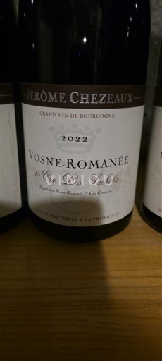 Bourgondië Vosne-Romanée Premier Cru Jérôme Chezeaux 1er Cru Les Suchots 2022