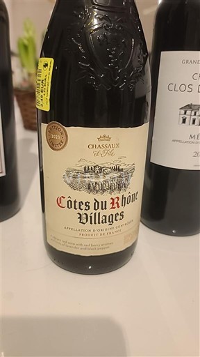 Rhônedalen Côtes-du-Rhône-Villages Chassaux et Fils 2021