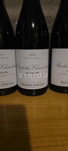 Bourgogne Ruchottes-chambertin Grand Cru Frédéric Esmonin 2023