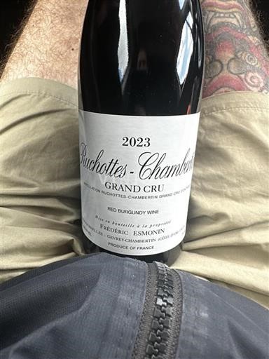 Borgogna Ruchottes-chambertin Grand Cru Frédéric Esmonin 2023