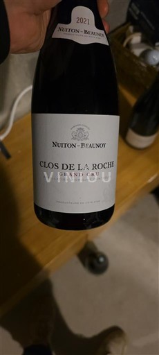 Burgundy Clos-de-la-roche Grand Cru Nuiton-Beaunoy 2021