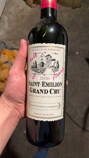 Bordeaux Saint-Émilion Grand Cru Haut Gravet 2020