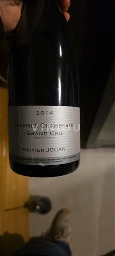 Burgundi Charmes-chambertin Grand Cru Olivier Jouan 2014