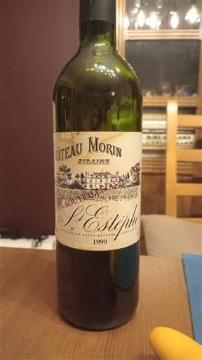 Burdeos Saint-Estèphe Château Morin 1999