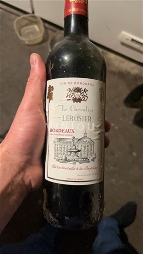 Bordeaux Le Chevalier Lerosier Ikke årgangsbestemt