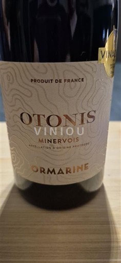 Languedoc Minervois Ormarine Otonis Sin añada