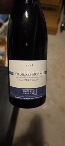 Burgund Chambolle-Musigny Domaine Anne Gros La Combe d'Orveau 2021