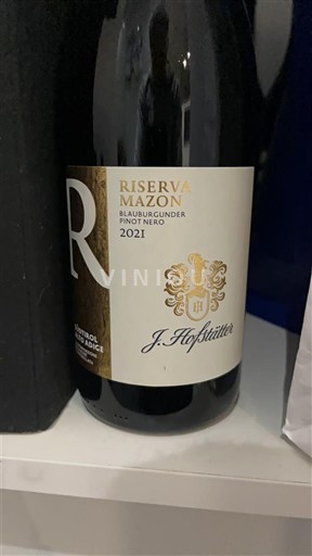 Tridentsko-Horní Adiže J. Hofstätter Mazon 2021