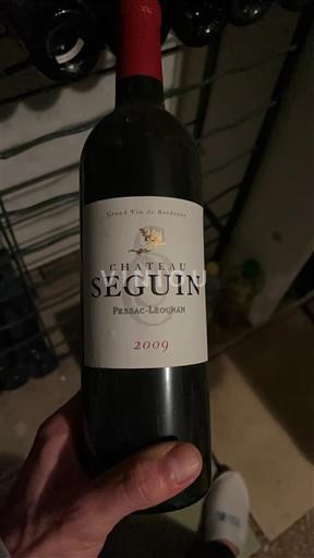 Bordeaux Pessac-Léognan Château Seguin 2009