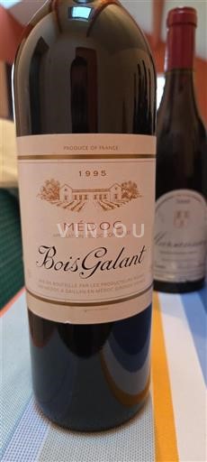 Bordeaux Médoc Bois Galant 1995