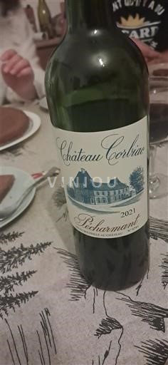 Sud-Ouest Pécharmant Château Corbiac 2021