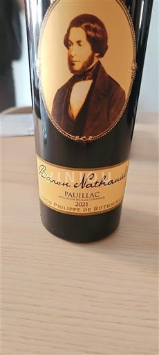 Bordeaux Pauillac Baron Philippe de Rothschild Baron Nathaniel 2021