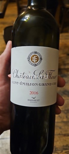 Bordeaux Saint-Émilion Grand Cru Grand Cru Château La Fleur 2016