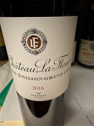 Bordeaux Saint-Émilion Grand Cru Grand Cru Château La Fleur 2016