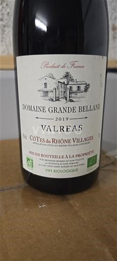 Rona dolina Ni doloceno Domaine Grande Bellane Valréas 2019