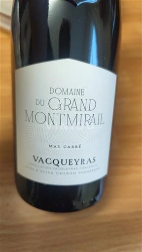 Thung lũng Rhône Vacqueyras Domaine Grand Montmirail Mas Carré 2022