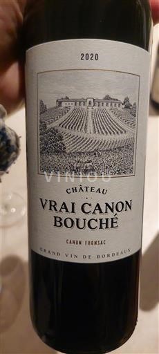 Bordeaux Canon-Fronsac Vrai Canon Bouché 2020