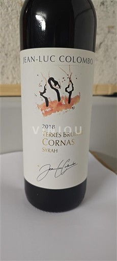 Thung lũng Rhône Cornas Jean-Luc Colombo Terres Brulées 2018