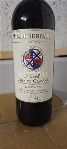 Toscana Chianti Classico Bindi Sergardi I Colli 2015
