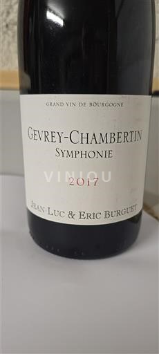 Borgoña Gevrey-Chambertin Jean-Luc & Eric Burguet Symphonie 2017