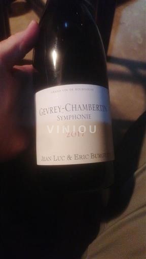 Bourgogne Gevrey-chambertin Jean-Luc & Eric Burguet Symphonie 2017