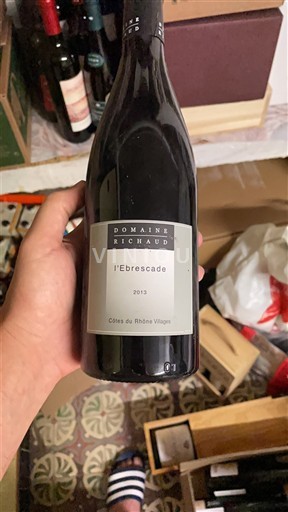 Vallée du Rhône Côtes-du-rhône-villages Domaine Richaud l’Ebrescade 2013