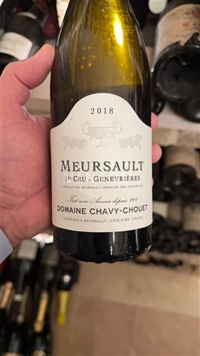 Bourgogne Ikke specificeret Premier Cru Domaine Chavy-Chouet Genevrières 2018