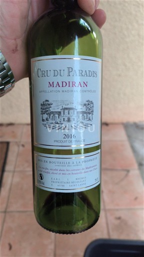 Sudoeste Madiran Cru du Paradis 2016